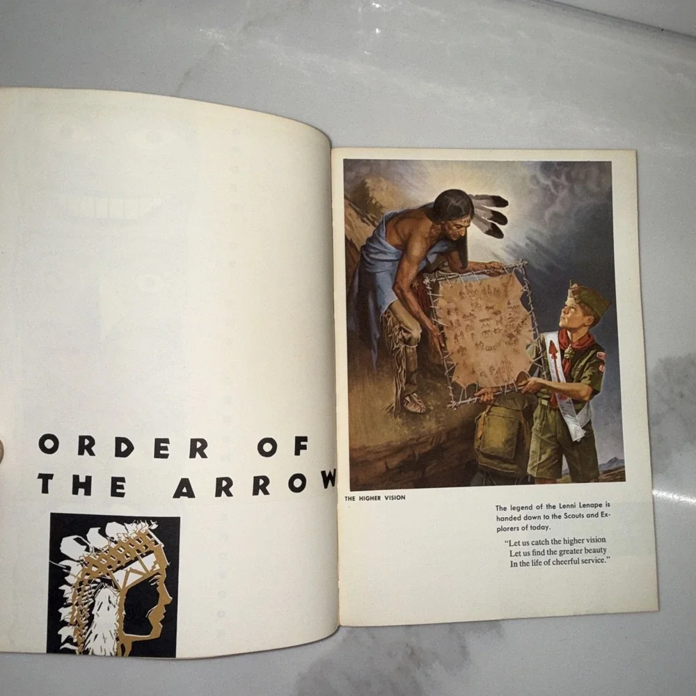 Order of the Arrow Handbook Boy Scouts of America 1965 Vintage Paperback Book